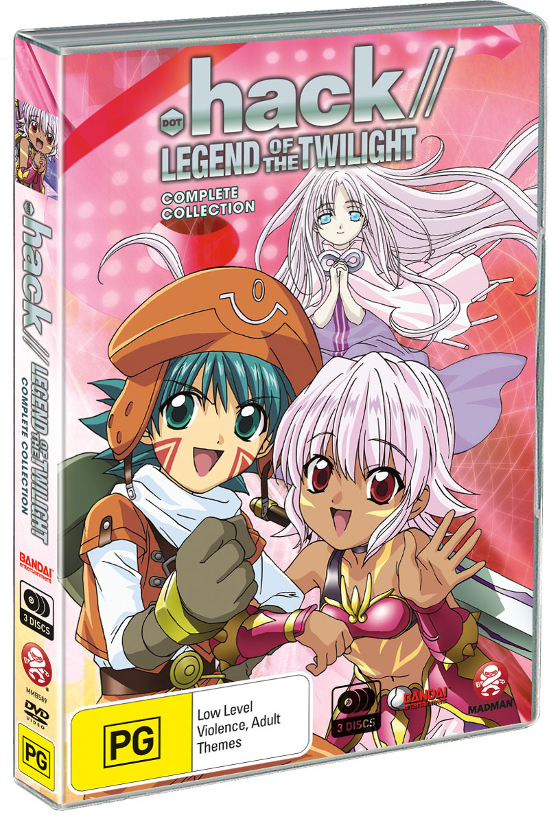 .Hack// Legend Of The Twilight Collection (3 Disc Slimpack) on DVD image