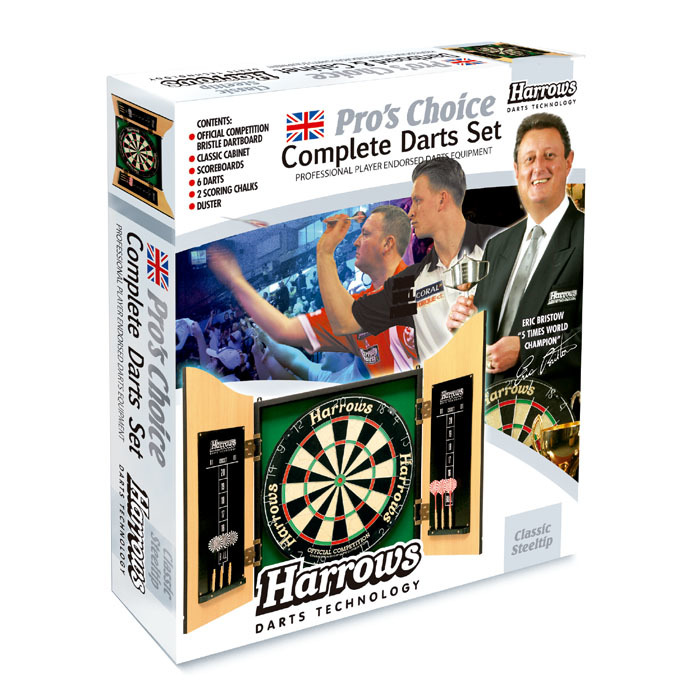 Buy Harrows Pro's Choice Darts Board & Set at Mighty Ape NZ