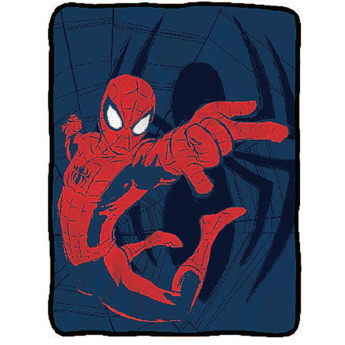 Spider-Man Swinging - Fleece Throw Blanket image