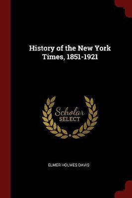 History of the New York Times, 1851-1921 image