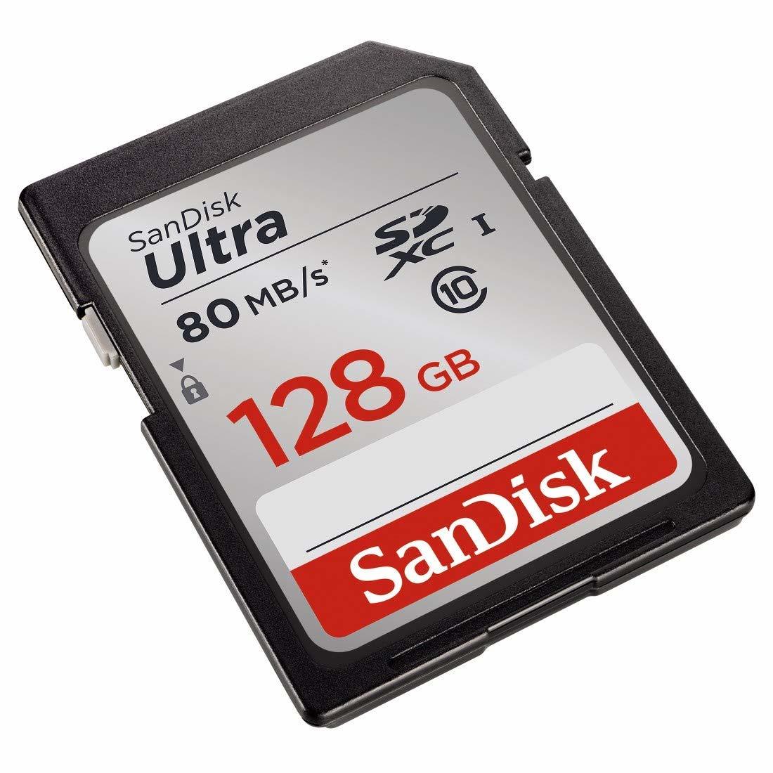 128GB SanDisk Ultra SDXC UHS-I Memory Card