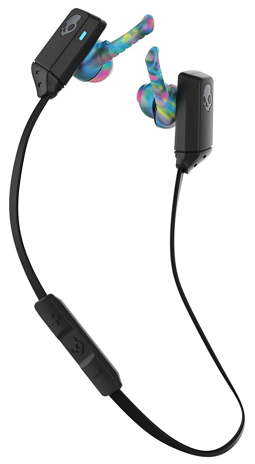 Skullcandy XTFree Wireless Earbuds W/Mic - Black/Swirl/Gray | at Mighty Ape NZ