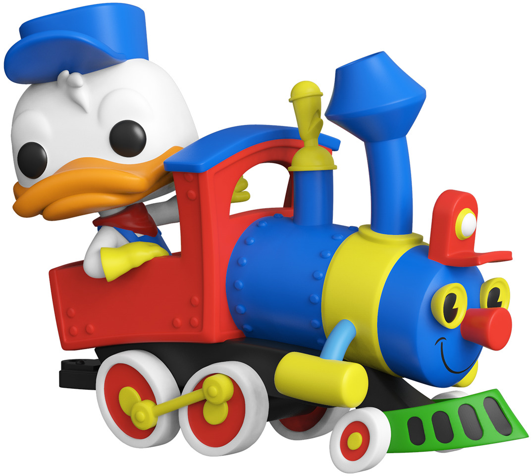 Disneyland: Donald in Train Engine - Pop! Vinyl Figure image