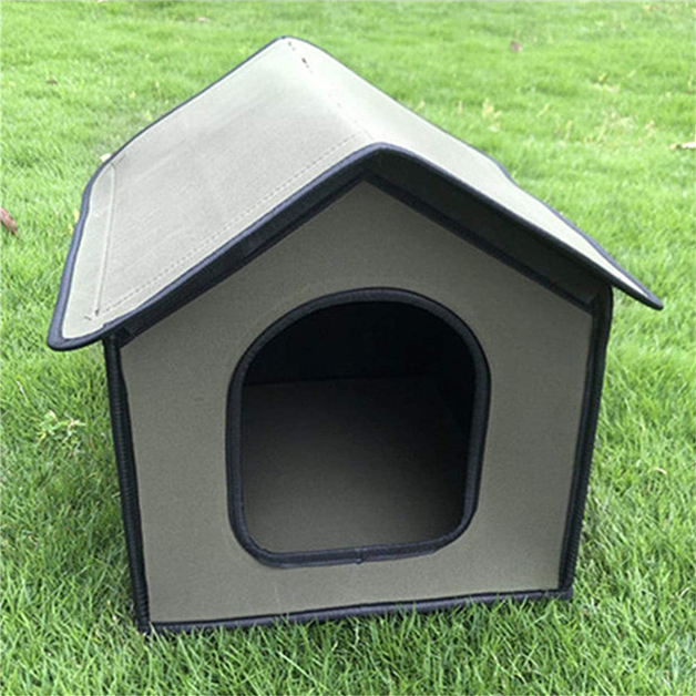 Buy Medium Foldable Waterproof Outdoor Pet House Grey at Mighty Ape NZ