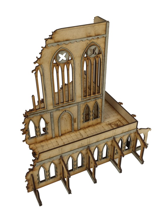 TTCombat: Tabletop Scenics – Gothic Corner Ruins B