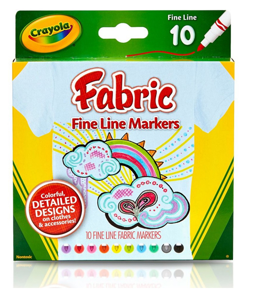 Crayola: 10 Fabric Markers image