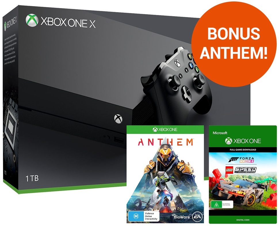 Xbox One X Forza Horizon 4 LEGO Speed Champions Console Bundle for Xbox One image
