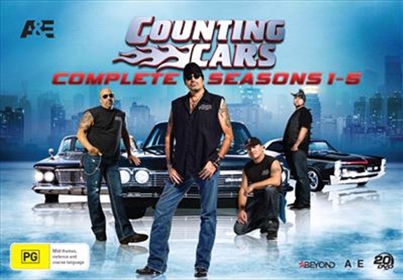 Counting Cars - Seasons 1-5 (Complete Collection) on DVD image