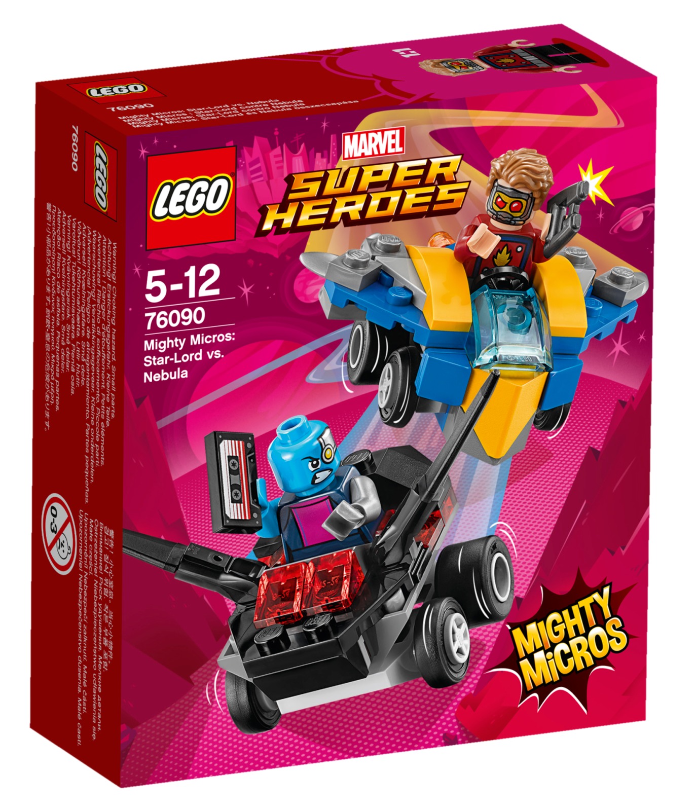 LEGO Super Heroes: Mighty Micros - Star-Lord vs. Nebula (76090) image