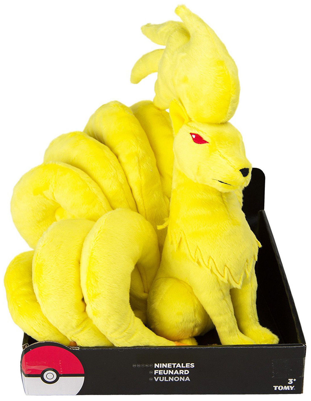 Pokemon Large Plush Ninetales 10"