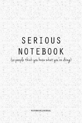 Serious Notebook by Penswag Journals image
