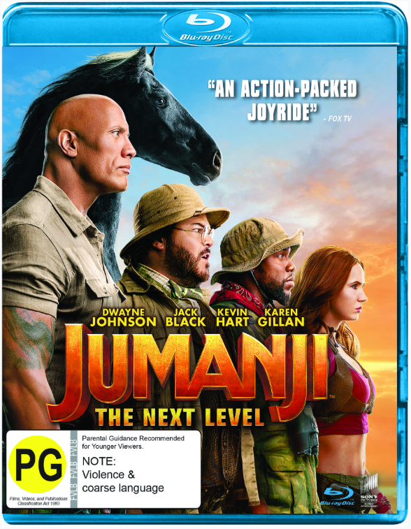 Jumanji: The Next Level on Blu-ray image