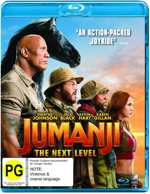 Jumanji: The Next Level on Blu-ray