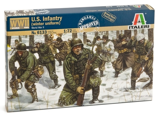 Italeri: 1:72 U.S.Infantry (Winter Unif.) – Model Kit