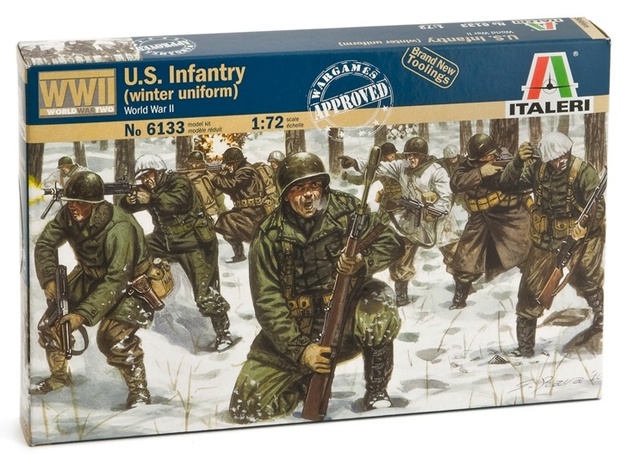 Italeri: 1:72 U.S.Infantry (Winter Unif.) - Model Kit