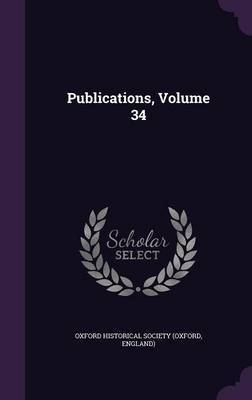 Publications, Volume 34 on Hardback