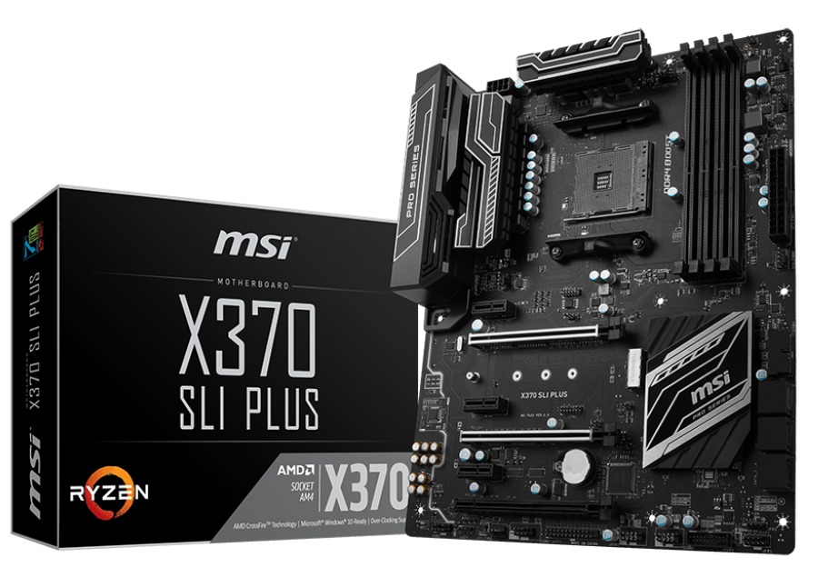 MSI X370 SLI Plus Motherboard image