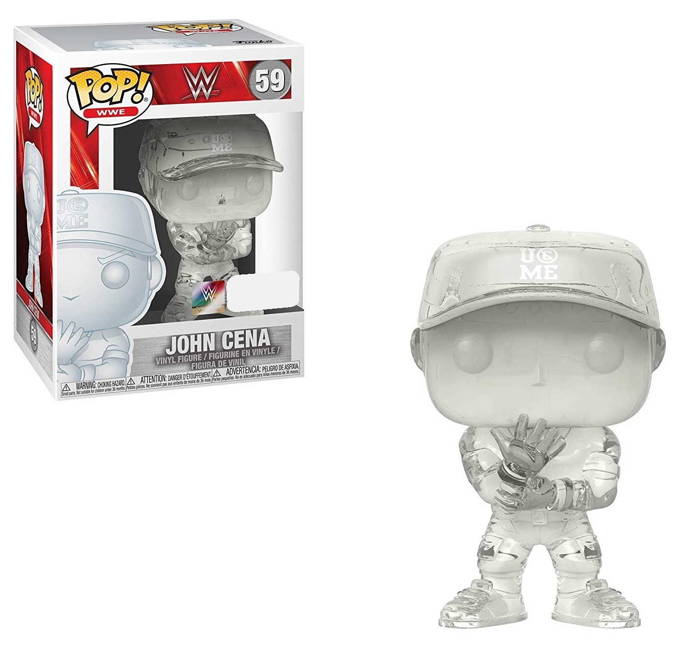WWE: John Cena (Invisible Ver.) - Pop! Vinyl Figure image