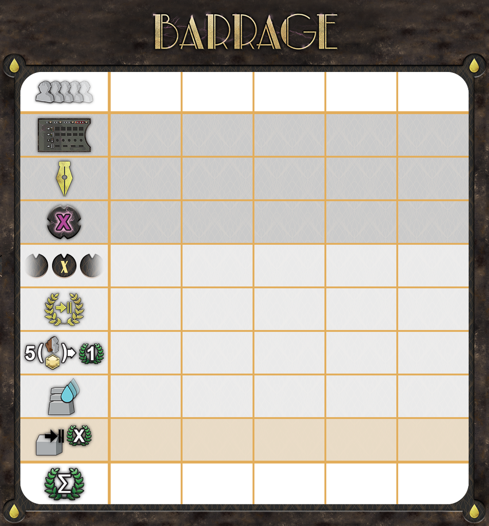 Barrage - Board Game image