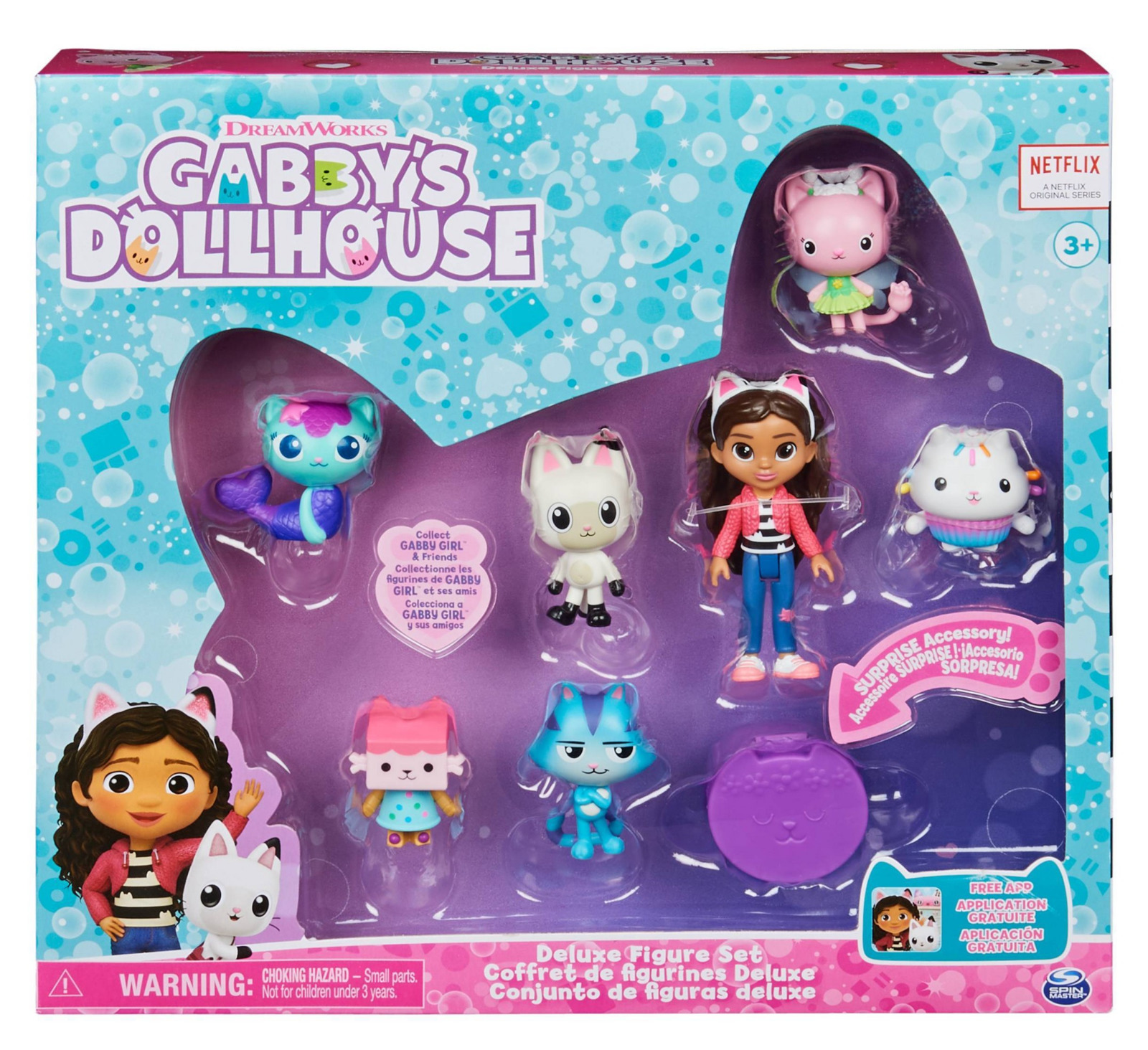 Buy Gabby's Dollhouse Deluxe Figure Set at Mighty Ape NZ