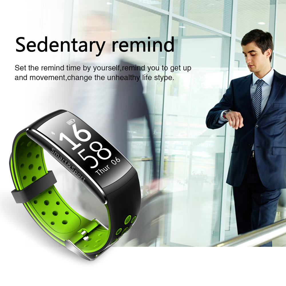 Waterproof Fitness Activity Tracker w/ Swimming Mode - Green image