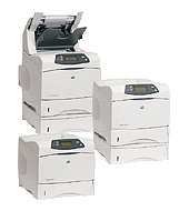 Hewlett-Packard HP LaserJet 4250dtn Printer 43ppm A4 mono laser printer with networking and additional 500 sheet paper feeder an