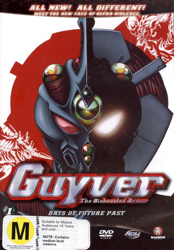Guyver - The Bioboosted Armor: Vol. 1 - Days Of Future Past on DVD image