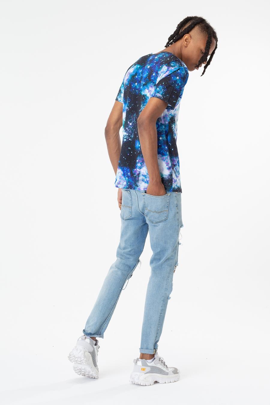 Just Hype: PlayStation Multi Space Mens T-Shirt - Xlarge image