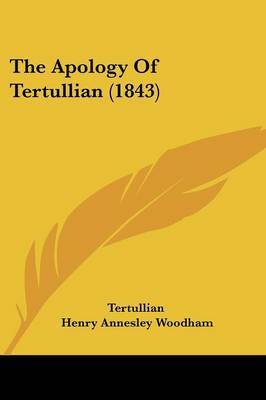 The Apology Of Tertullian (1843) by . Tertullian image