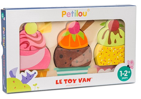Le Toy Van: Petilou - Cherry Sundae Puzzle image