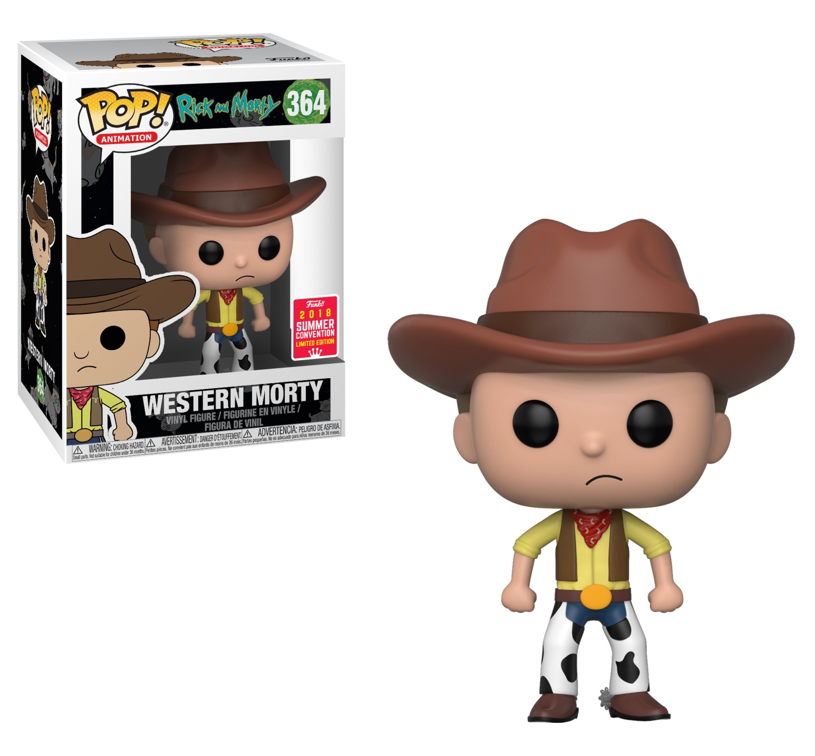 Rick & Morty - Western Morty Pop! Vinyl Figure image