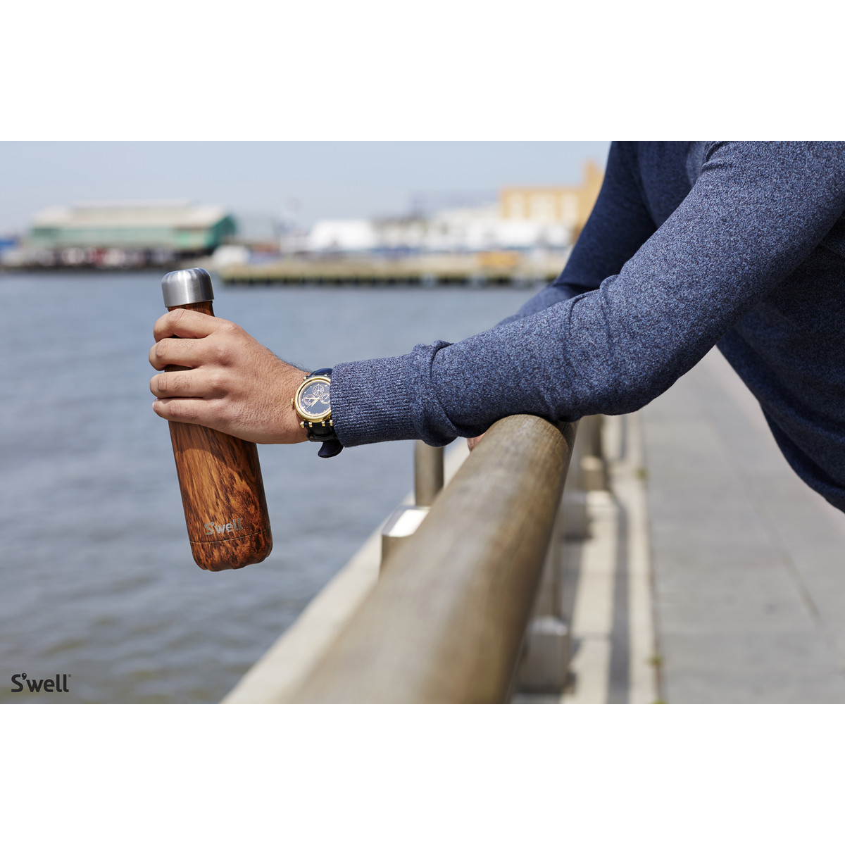 S'well Insulated Bottle - Teakwood (750ml) image