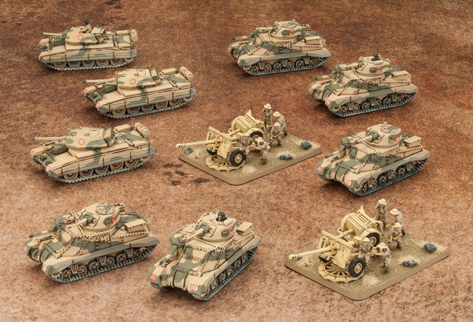 Monty's Desert Rats - Starter Army Box image