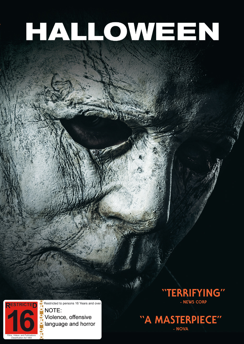 Halloween (2018) on DVD image