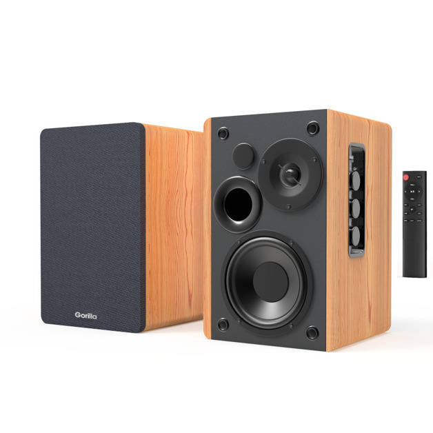 Gorilla Bookshelf TV Bluetooth Speakers (Pair)