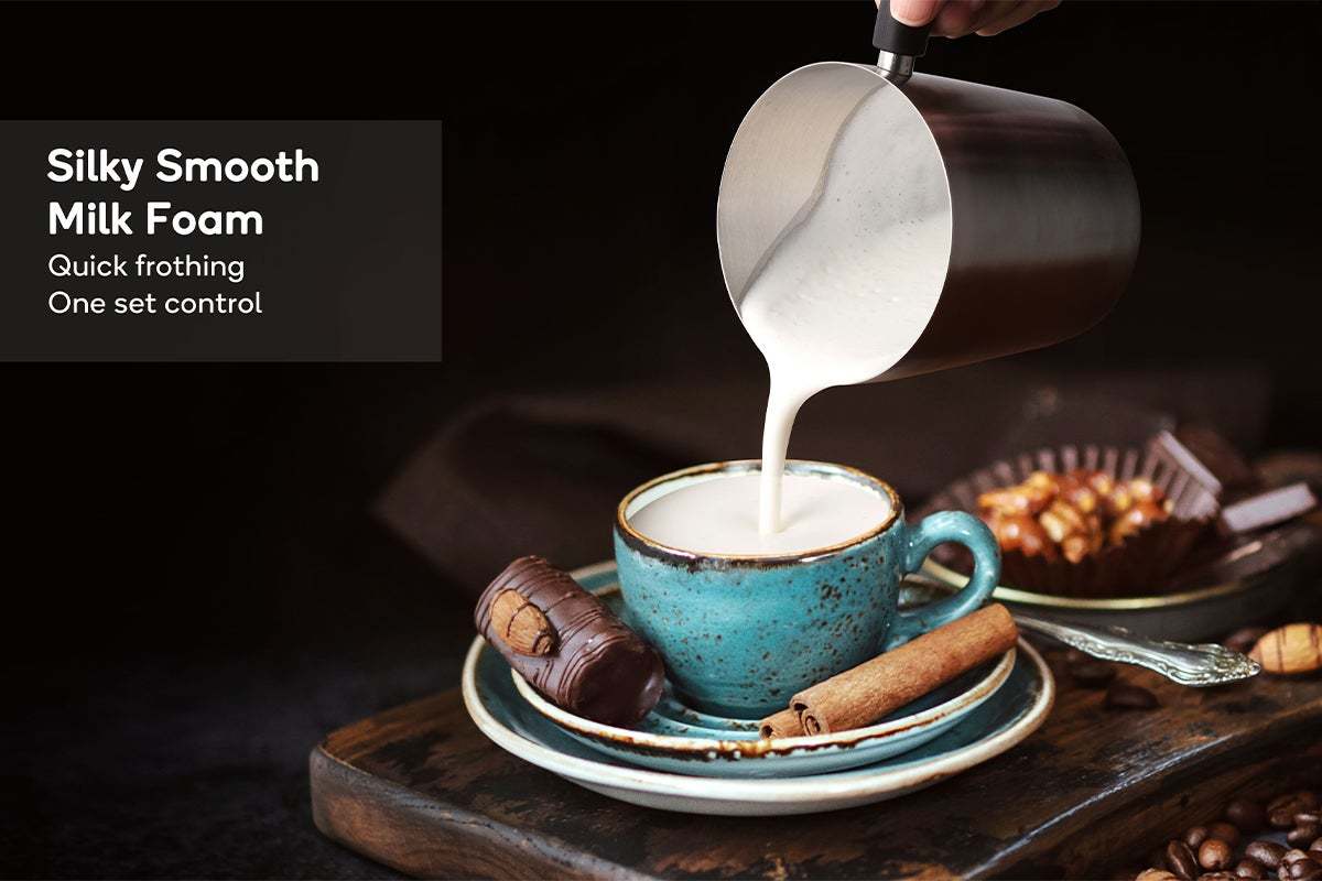 Buy Kogan Milk Frother & Warmer (Black) at Mighty Ape NZ