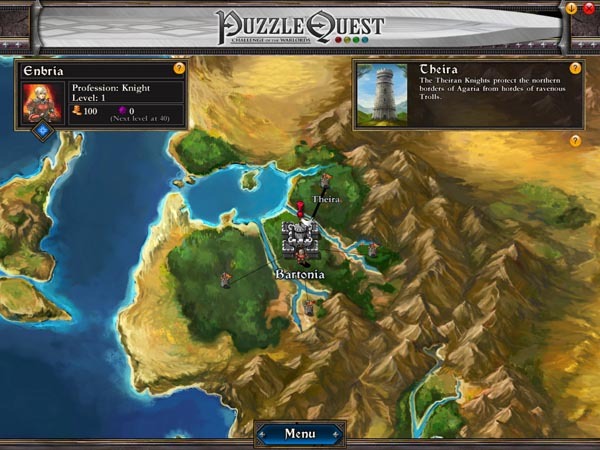 Puzzle Quest: Challenge of the Warlords (Jewel Case packaging) for PC Games image