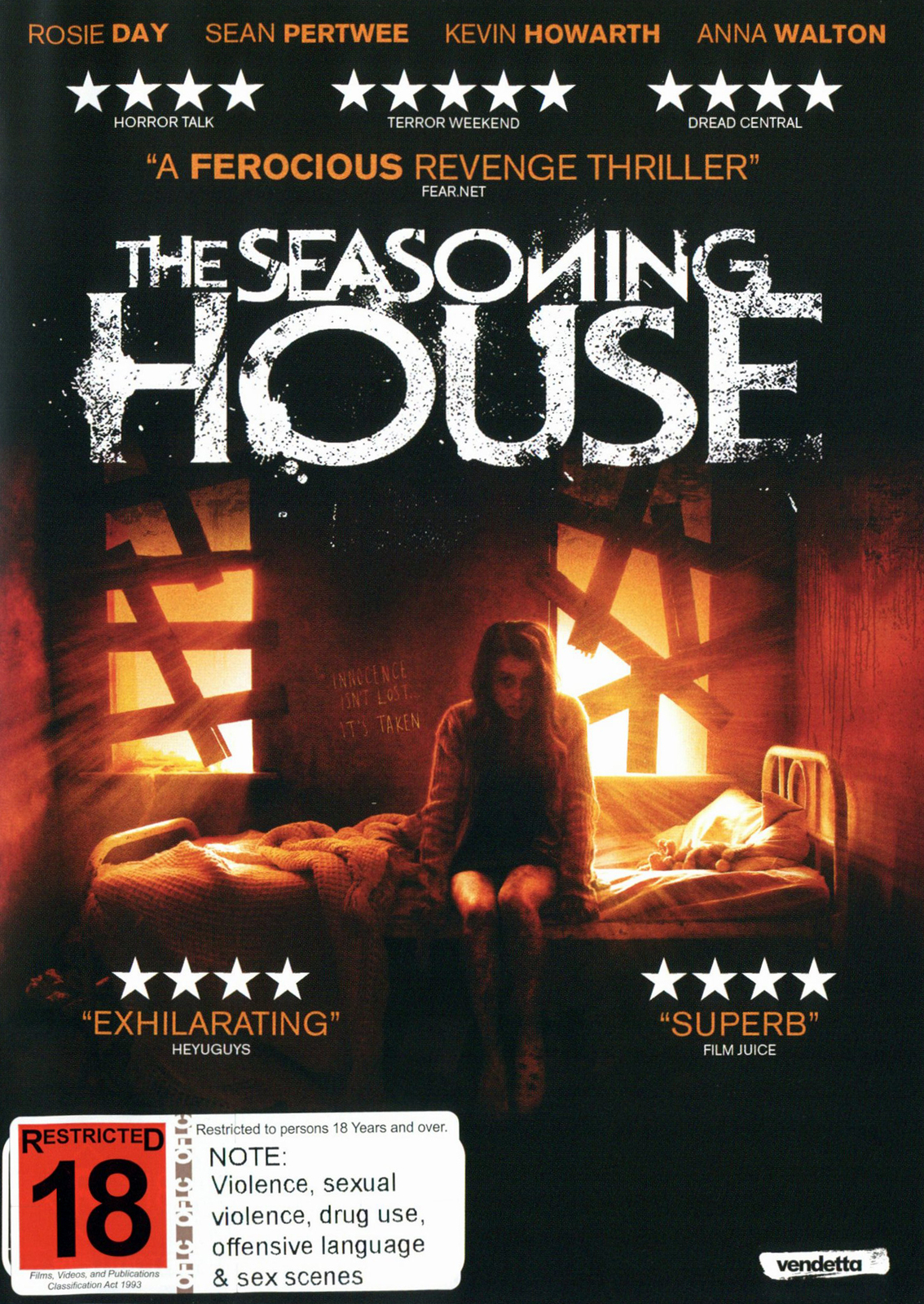 The Seasoning House on DVD image