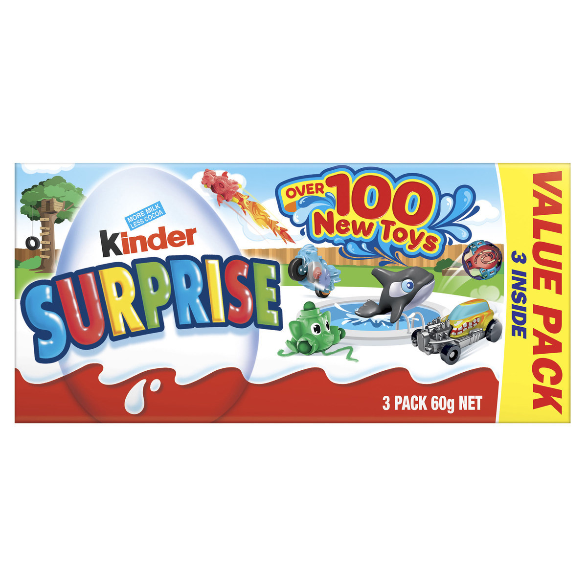 Kinder Surprise 3pk (60g) image