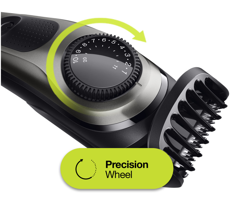 Braun: Beard Trimmer for Men (BT7240) - Black/Silver image