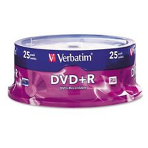 Verbatim DVD+R 4.7GB 25Pk Spindle 16x image