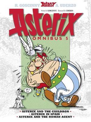Asterix Omnibus 5: Asterix and the Cauldron #13, Asterix in Spain #14, and Asterix and the Roman Agent #15 by Rene Goscinny image