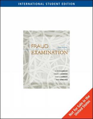 Fraud Examination: With Acl CD-Rom by Conan C Albrecht image