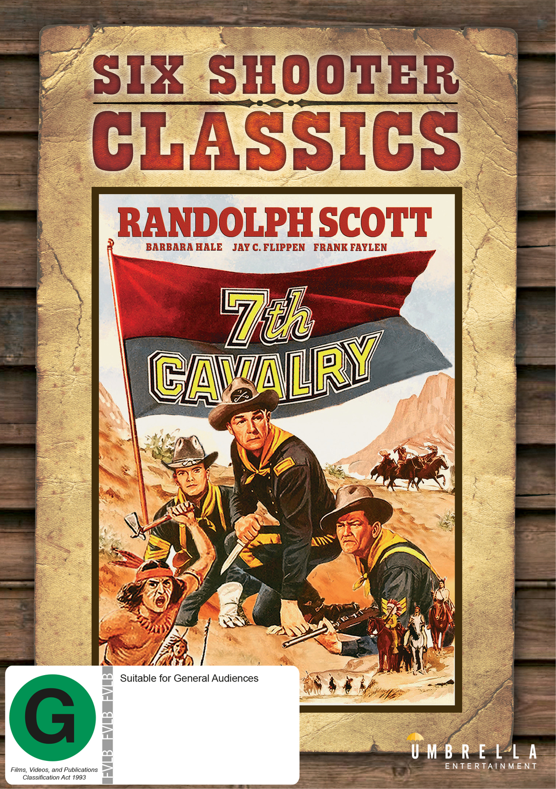7th Cavalry (Six Shooter Classics) on DVD image