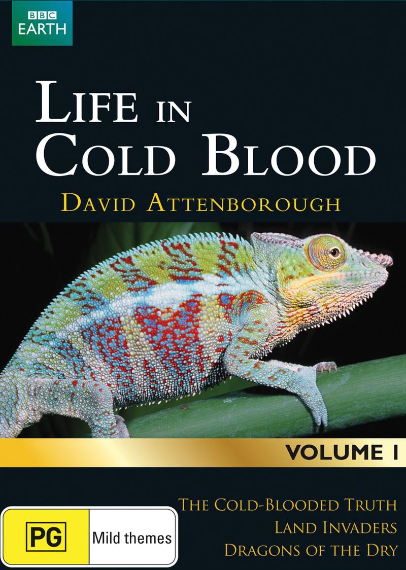 David Attenborough's Life in Cold Blood - Volume 1 on DVD image
