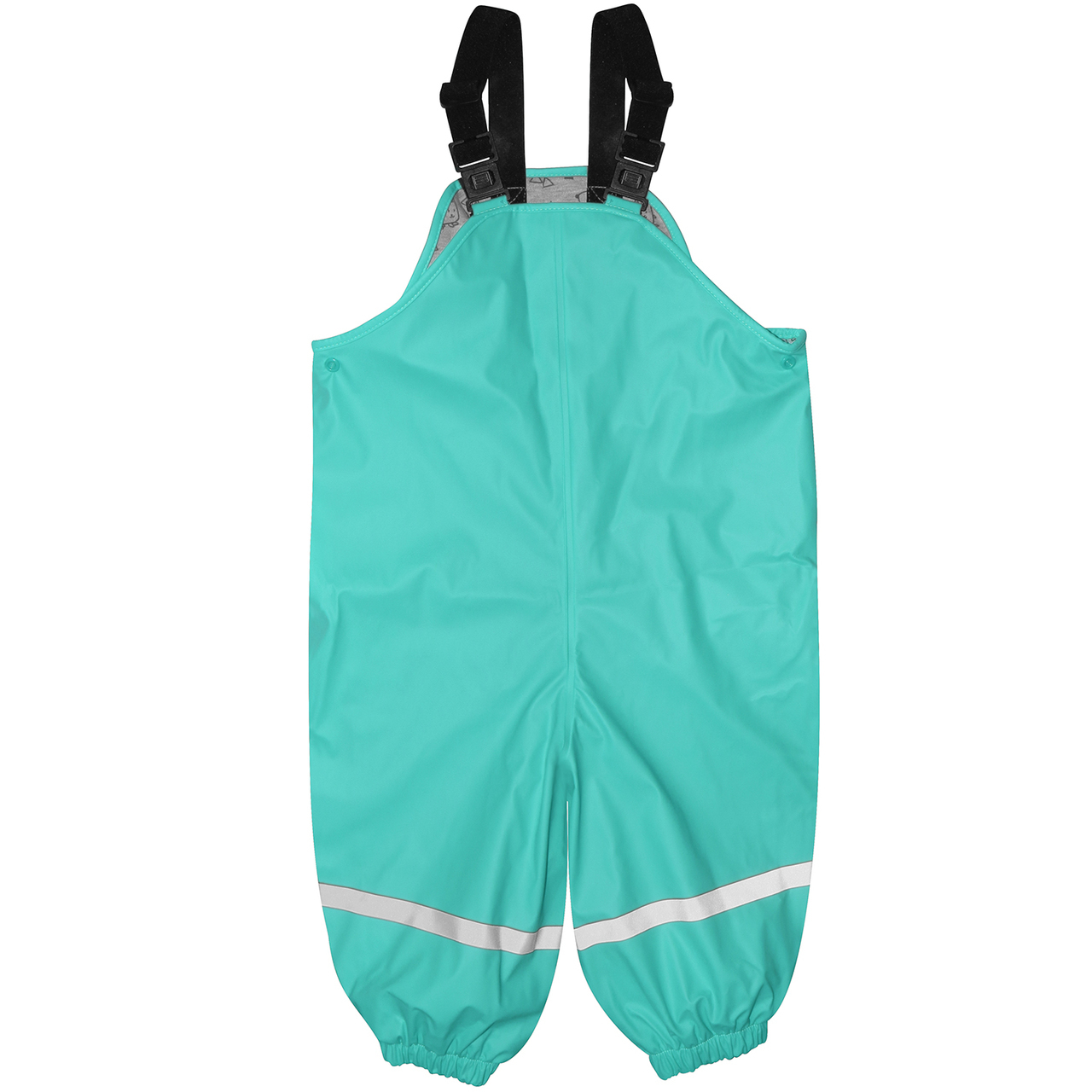 Silly Billyz Waterproof Overalls - Aqua (1-2 Yrs) image