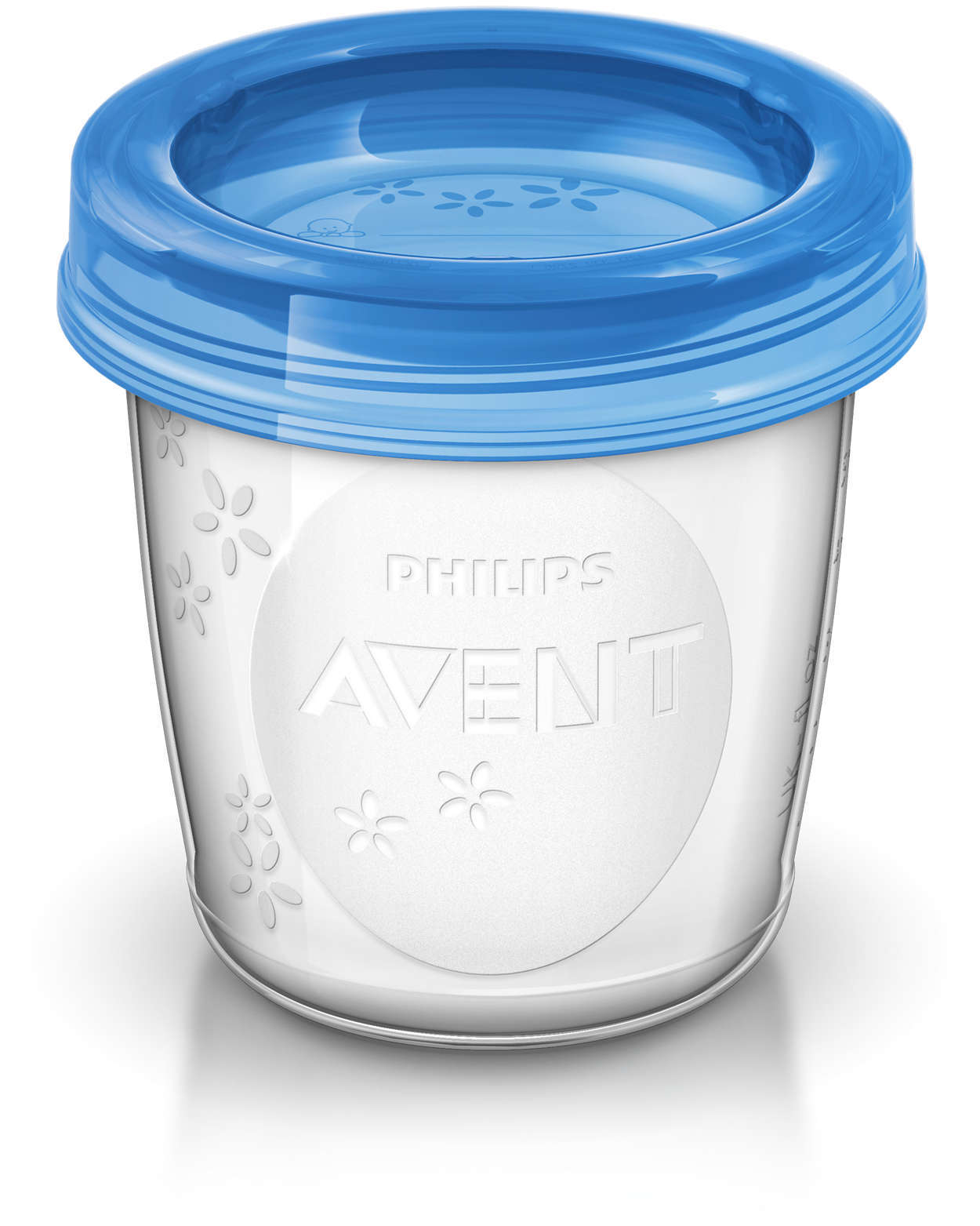 Philips Avent Milk Storage Cups - 180ml (10 Pack) image