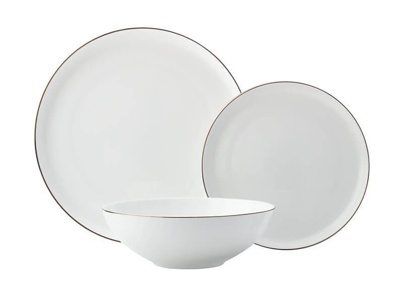 Maxwell & Williams Cashmere Luxe High Rim Dinner Set 12pc at Mighty