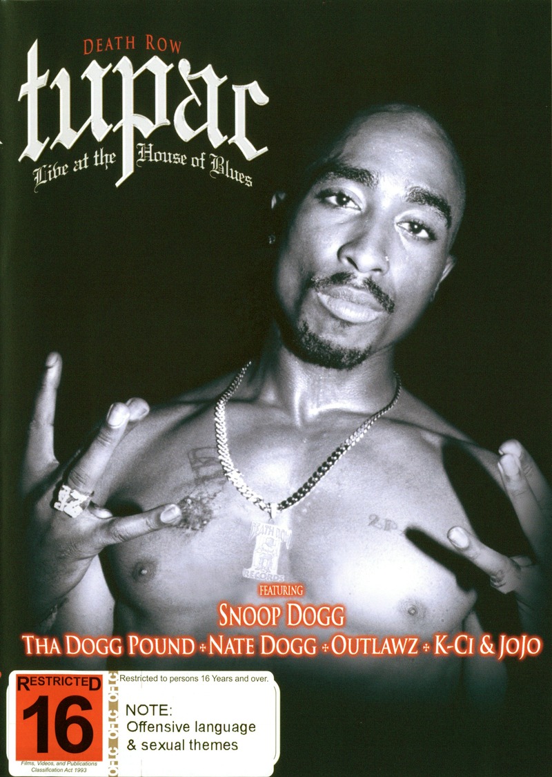 Tupac: Live at The House of Blues on image