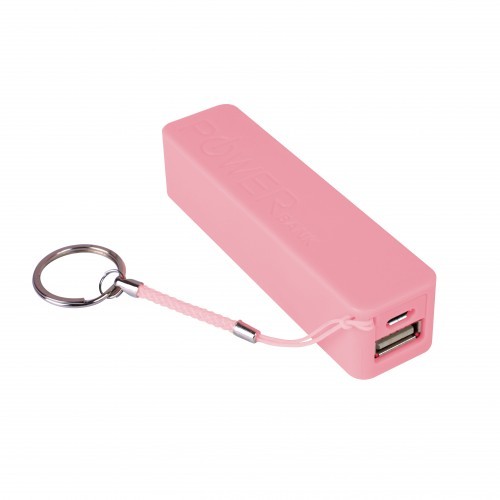 Laser 2200mAh Emergency Power Bank - Pink